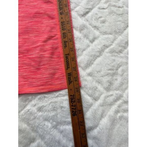 ATHLETA Energy Power Up Women's (M) Pink Capri Leggings - Split Hems - Picture 5 of 7